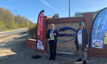 MARITIME JOINS LITTER-FREE CAMPAIGN TO RID UK ROADS OF RUBBISH