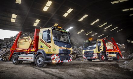 A TRIO OF NEW VOLVO SKIP LOADERS ARRIVE AT PEAK WASTE RECYCLING