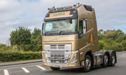 CARR’S FLOUR GOES FOR GOLD WITH FLAGSHIP VOLVO FH