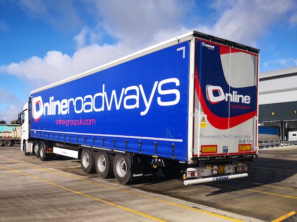 New Krone curtainsiders for Online Group