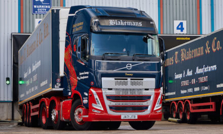 BLAKEMANS CONTINUES ITS TRANSITION TO A FULL VOLVO FLEET WITH THREE NEW FH GLOBETROTTER XL TRUCKS