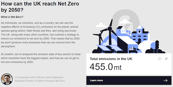 USWITCH REVEALS HOW THE TRANSPORT INDUSTRY CAN REDUCE ITS EMISSIONS TO HELP UK REACH NET ZERO TARGETS
