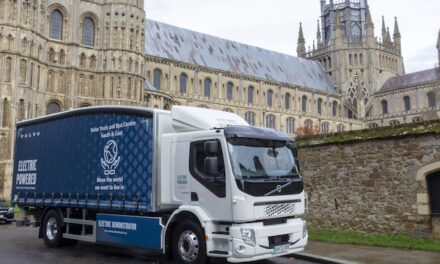 Volvo Truck fitted with the latest vehicle safety technology