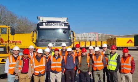 Military students complete commercial logistics recce at Meachers