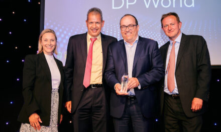 DP WORLD WINS COVETED SUSTAINABILTY AWARD AT UK’S PREMIER LOGISTICS EVENT