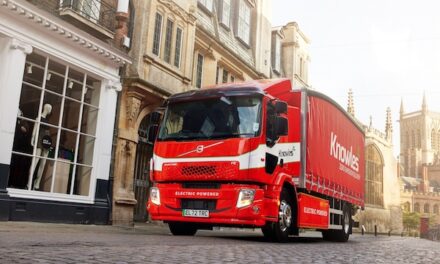 ORANGE IS THE NEW GREEN!  KNOWLES INVESTS IN THE FUTURE WITH FIRST ELECTRIC TRUCK JOINING THE FLEET