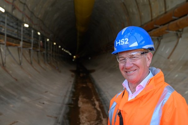 First complete tunnel on HS2 project to feature in TV documentary