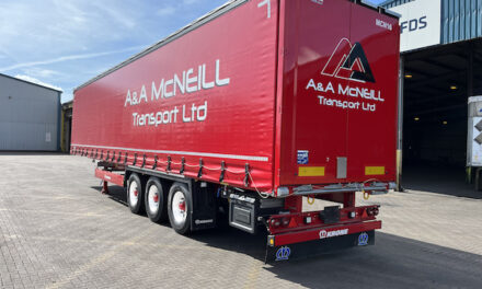 Krone’s variable height trailers suit Euro work for A&A McNeill