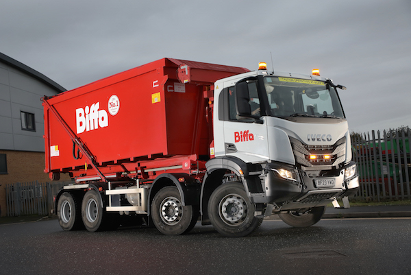 Biffa wastes no time onboarding four new IVECO X-Way