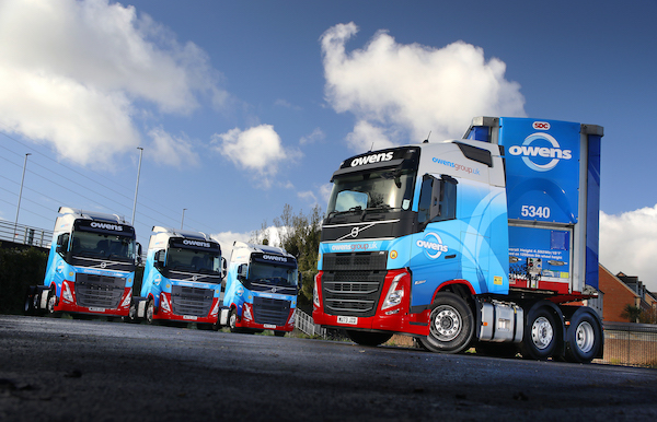 RELIABILITY AND FUEL EFFICIENCY SECURES VOLVO TRUCKS ANOTHER 30- STRONG ORDER AT OWENS GROUP