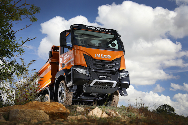 New DRIVEAWAY programme frees up availability of IVECO X-Way 8×4 tippers