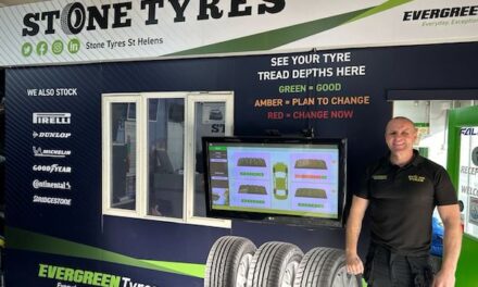 Tyre supplier sees safe returns using automated tread depth reader