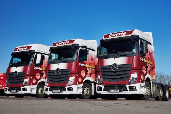 Currie Solutions hails Asset Alliance Group service after order of 13 new trucks