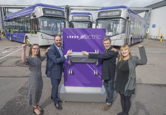 First Bus ‘switch on’ the largest fleet of zero emission buses in West Yorkshire