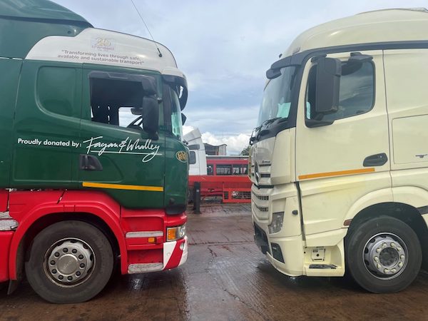 TRUCK DONATIONS EXPAND NUMBER OF HGV DRIVERS TRAINED ACROSS ZAMBIA