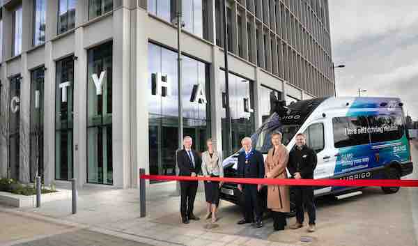 A new era of urban mobility as self-driving shuttle arrives in Sunderland