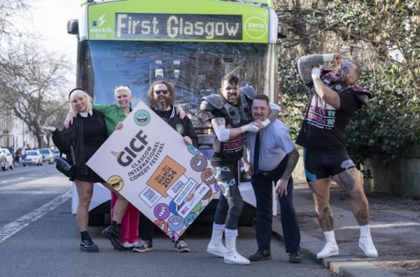 First Bus offers Glasgow comedy fans free travel during March festival