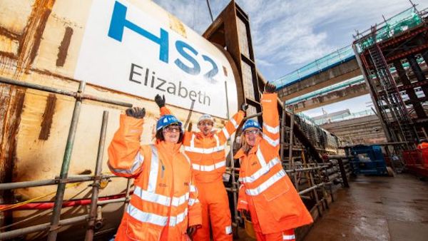 The last HS2 tunnel boring machine in the West Midlands starts digging towards Birmingham