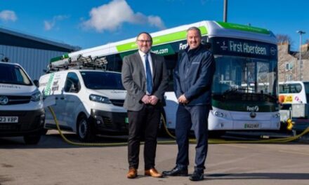 First Bus and Openreach expand EV charging partnership to Aberdeen