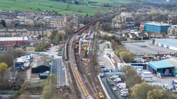 TRU thanks passengers after 10 days of upgrade work in Huddersfield