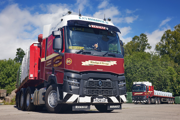 R J & I Monkhouse marks milestone with Renault Trucks