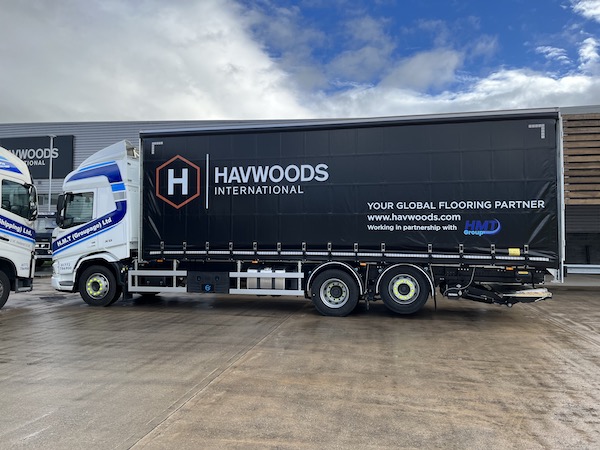 PALLETLINE MEMBERS ACHIEVE UNPRECEDENTED DELIVERY SUCCESS FOR HAVWOODS LUXURY FLOORING