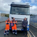 North West Trucks Wigan supports military veteran employees on the Edinburgh Kiltwalk