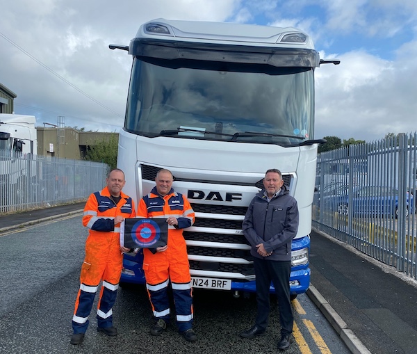 North West Trucks Wigan supports military veteran employees on the Edinburgh Kiltwalk