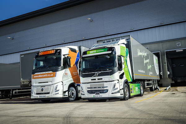 ALLIANCE FLOORING DISTRIBUTION LAYS THE FOUNDATION FOR A GREENER FUTURE WITH VOLVO TRUCKS